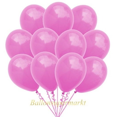 luftballons-pink-25-cm-guenstig-10-stueck-angebot